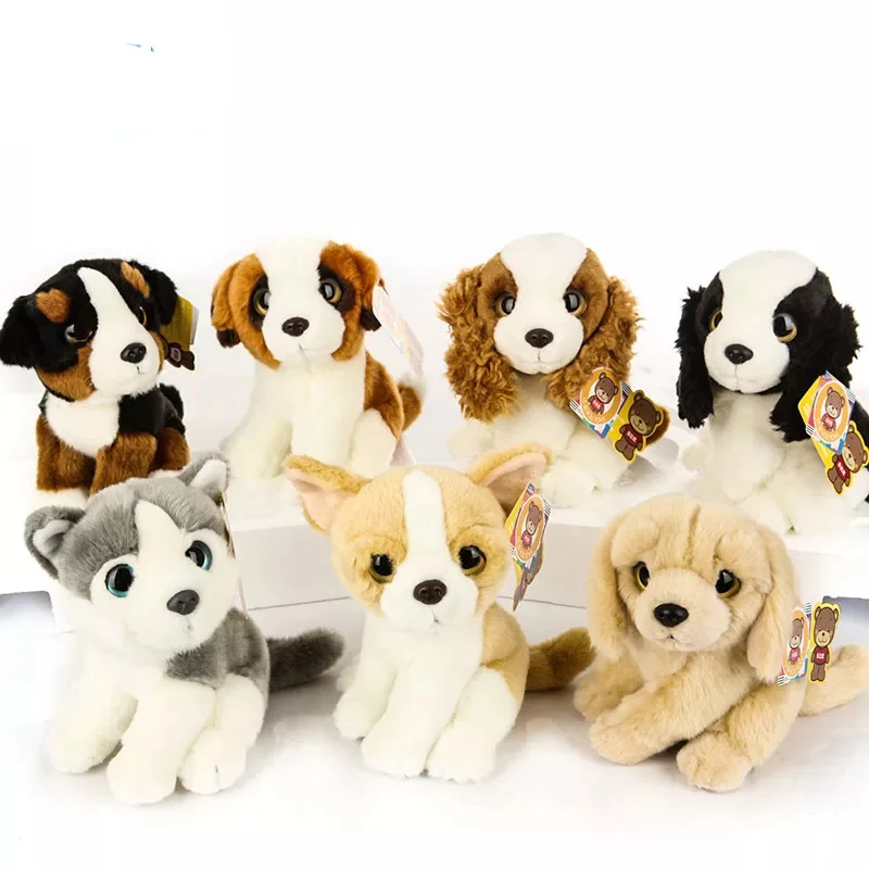 Plush Doll Cute Puppy Stuffed Toys 