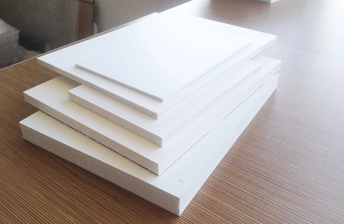 white PVC foam sheet