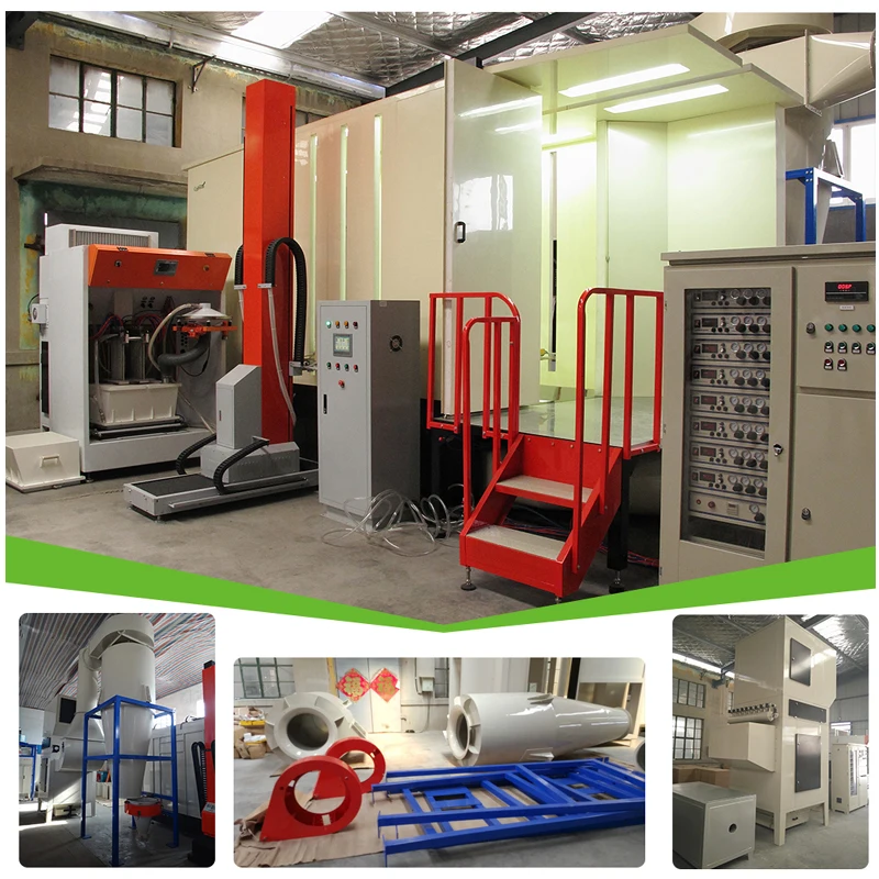 details powder coating spray booth C
