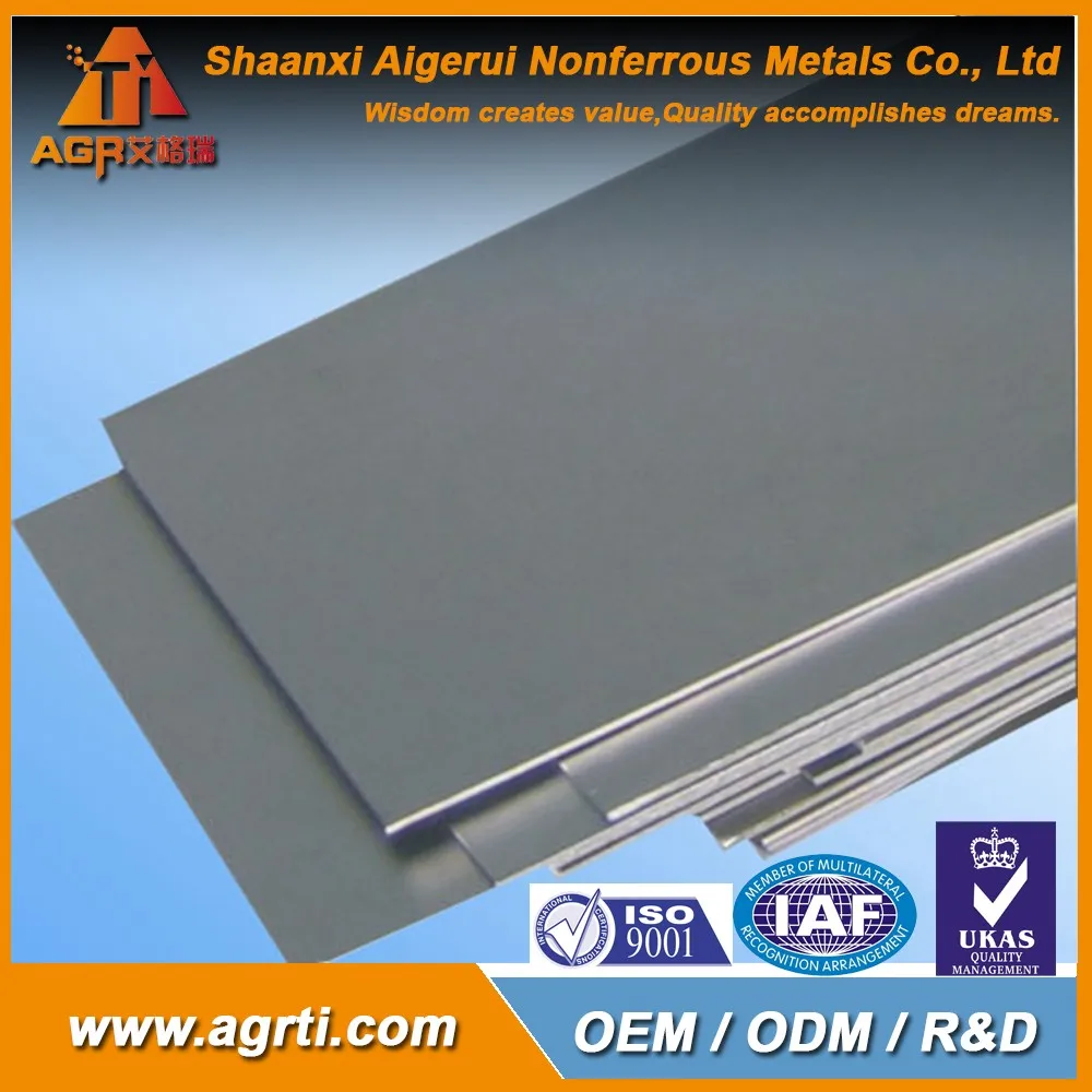 ASTM B265 hot rolled Gr2 Titanium Sheet price In Stock