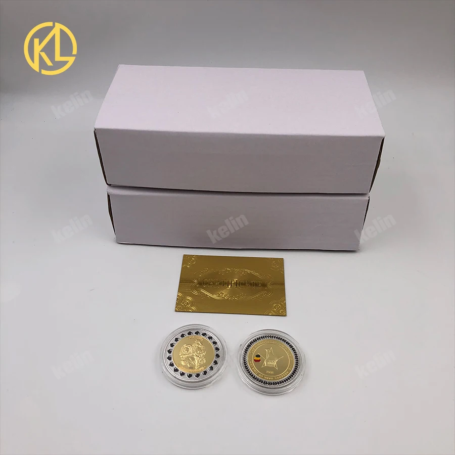 100pcs Original Gold Plated Coins Collectibles Zimbabwe One Hundred Trillion Dollars Buffalo Bullion Coin for Christmas Gift New
100pcs Original Gold Plated Coins Collectibles Zimbabwe One Hundred Trillion Dollars Buffalo Bullion Coin for Christmas Gift New