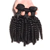 Manka Hair Peruvian Fumi Curly Hair Weave 3 Bundles Afro Kinky Curl Remy Hair Extensions