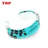 Manufacturer New Design Acrylic Bracelets For Cuffs Jewellery With Customized Printing