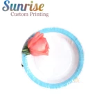 Make wholesale price designer paper plates disposable