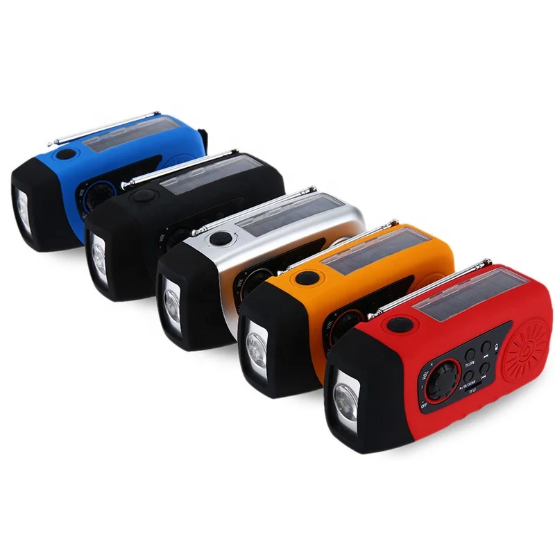 Portable multiple FT card support solar cell phone charger camping emergency radio torch
Portable multiple FT card support solar cell phone charger camping emergency radio torch