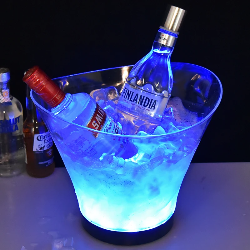 lighted ice bucket