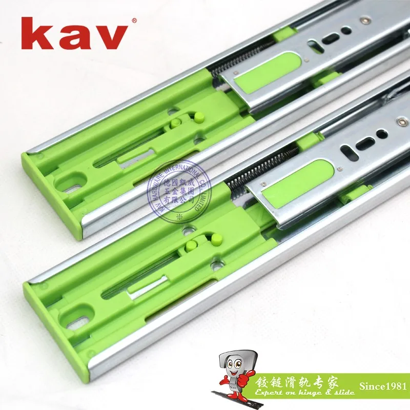 Sidemounted Soft Close Kitchen Drawer Slides Hydraulic Kitchen
