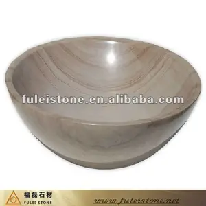 Wooden Colored Antique Stone Sinks