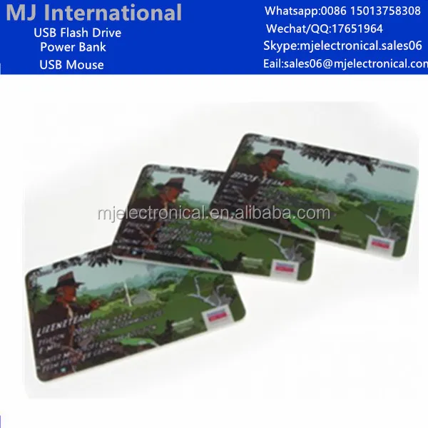 credit card usb flash drive brand publicity promotional gifts