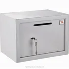Metal coin safe,key lock safe box for home use