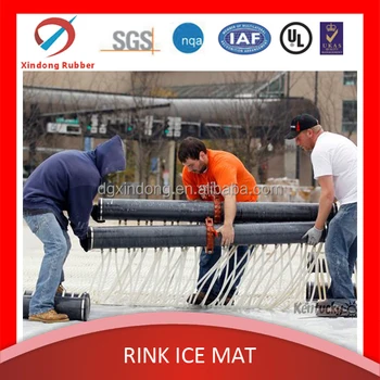 Ice007 0835 Ice Rink Pe Hose Mat Ice Skating Rink Outrigger Mat