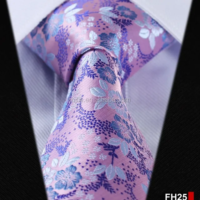 fashion custom hand made silk jacquard necktie