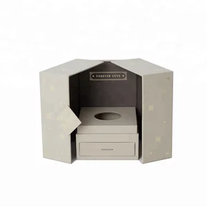 alibaba best sellers double door drawer gift box for jewelry and