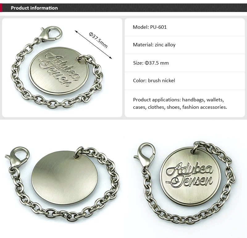 Metal Logo Tag