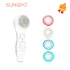 SUNGPO 5 in 1 Handheld Galvanic Led Light Photon Ultrasonic ION Facial Beauty Care Massage 11 Years R n D Manufacturer