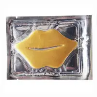 

Private Label Hydrogel Lip Plumping Mask 24k Collagen Crystal Gold Lip Mask