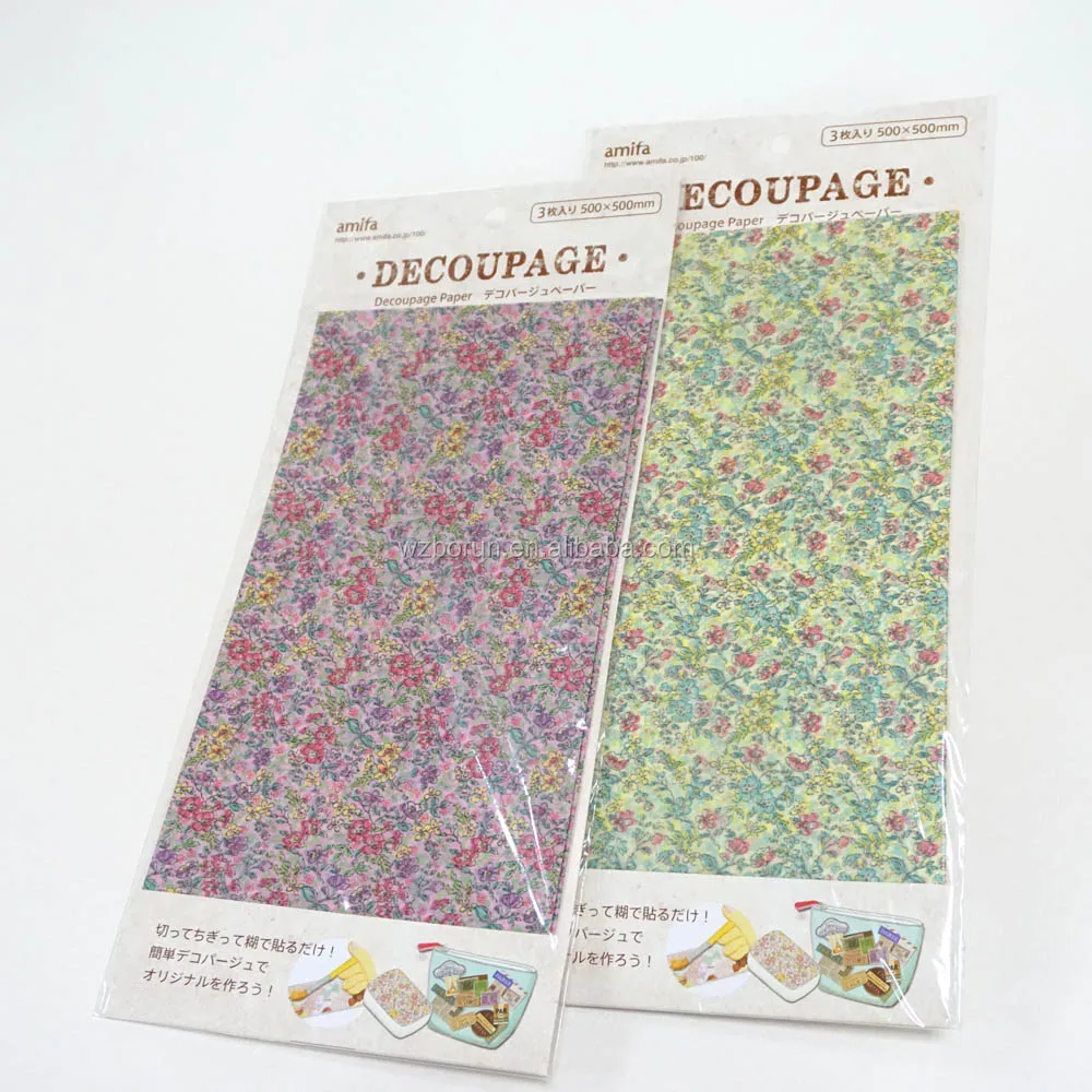 logo print gift wrapping tissue paper for flower packaging