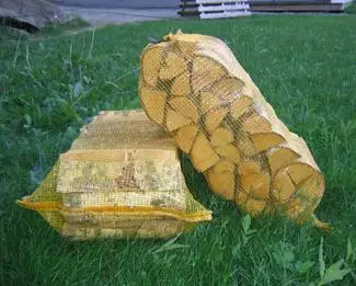 firewood mesh bag