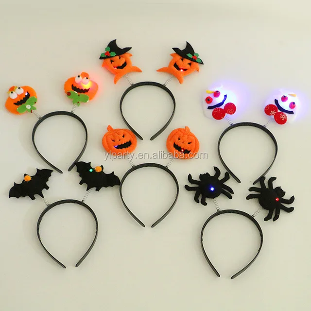 led bracelet pumpkin lighting bracelet led halloween bat