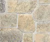 Natural Rusty beige Limestone Flagstone Wall Cladding Bricks Veneers WSV94