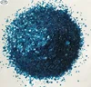 Decorative Epoxy Floor Paints Flake Shape Blue Color Muscovite Mica Flakes Manufacturer