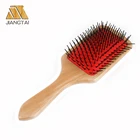 Hot-sale Natural Wood Nylon Massage Hair Combs