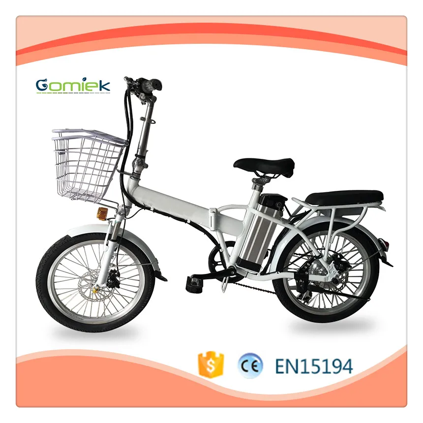 electric bike with basket 350w