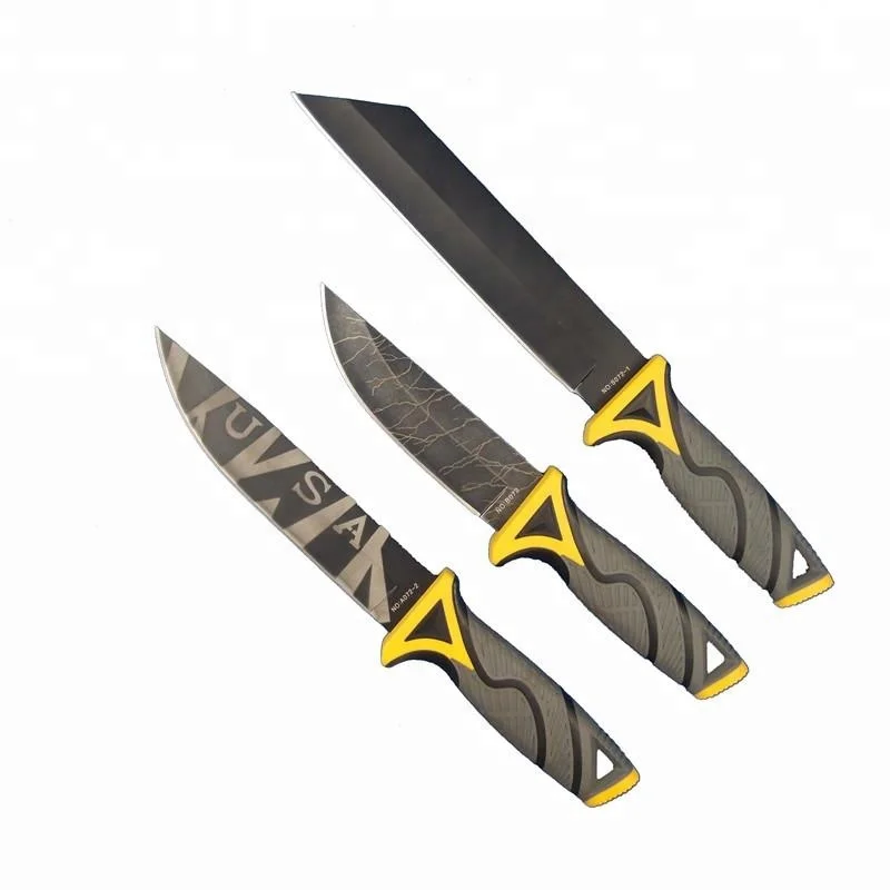 Новый дизайн стиль Фиксированным Лезвием Охотничьи ножи лезвия заготовки