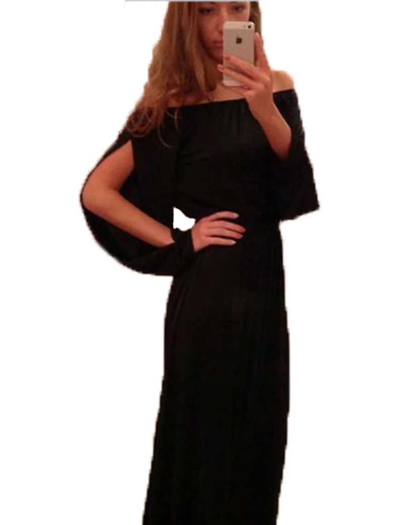 long black beach dress