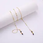 Hot Sale Fashionable Accessories Heart Reading Glasses Necklace Chain Sunglasses Rope