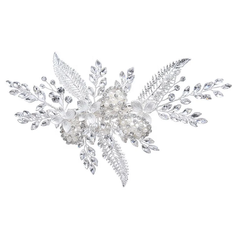 2019 Handmade Silver Leaf Hairpins Crystals Rhinestones Tiara Wedding Hair Clip Accessories Headband Bridal Barrettes, Gold
2019 Handmade Silver Leaf Hairpins Crystals Rhinestones Tiara Wedding Hair Clip Accessories Headband Bridal Barrettes, Gold