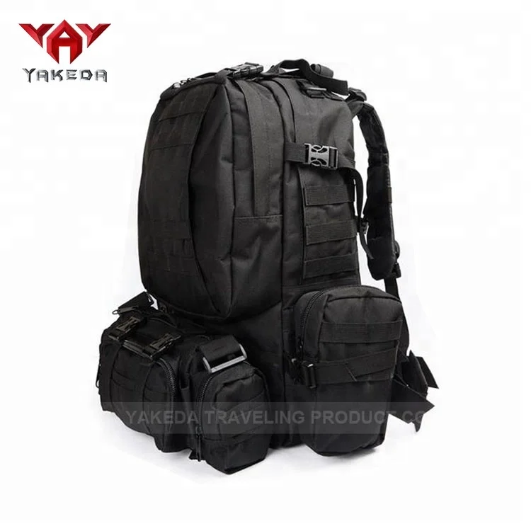 yakeda new design military multi-function laptop backpack fashion waterproof Modular hiking backpack