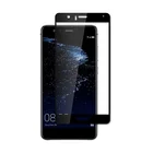 2.5D Silk Printing Full Glue 9H Cellphone Tempered Glass Screen Protector For Huawei P10 Lite