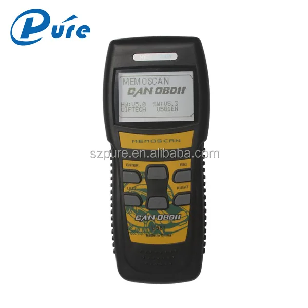 U581 OBD OBD2 CAN-BUS Auto Scanner LIVE DATA Code Reader Diagnostic Cable Tool Offering Full Feature Scanning