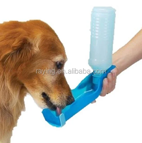 Portable Pet Travel Water Bottle Dispenser Bowl for Dogs