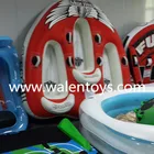 China supplier high quality pvc inflatable towable water tube,inflatable towable ski tube approved EN71&ASTM
