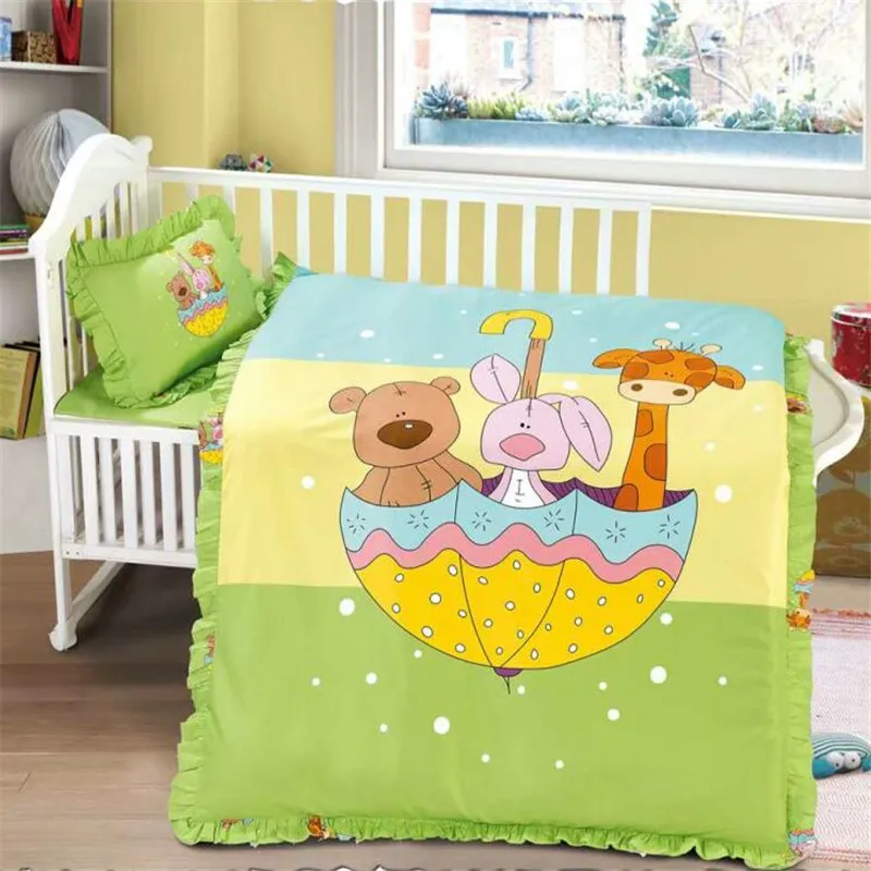 China Supplier Printed Cotton Children Baby Bedding Sets Duvet Cover