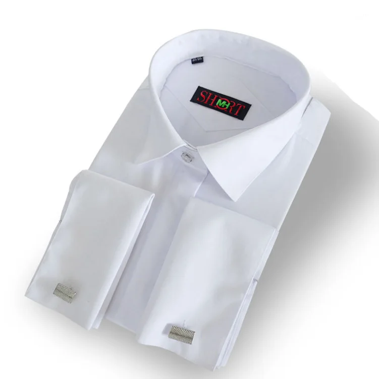 Formal white luxury roll collar french cuff wholesale tuxedo shirts for men, Colors
Formal white luxury roll collar french cuff wholesale tuxedo shirts for men, Colors
