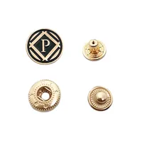 Fashion design customized logo engraved metal gold prong snap button for shirts
Fashion design customized logo engraved metal gold prong snap button for shirts