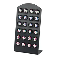 

12 Pairs Cute Kids Baby Stud Earrings Sets Women Small Unicorn Lovely Animal Horse Studs children brincos Jewelry