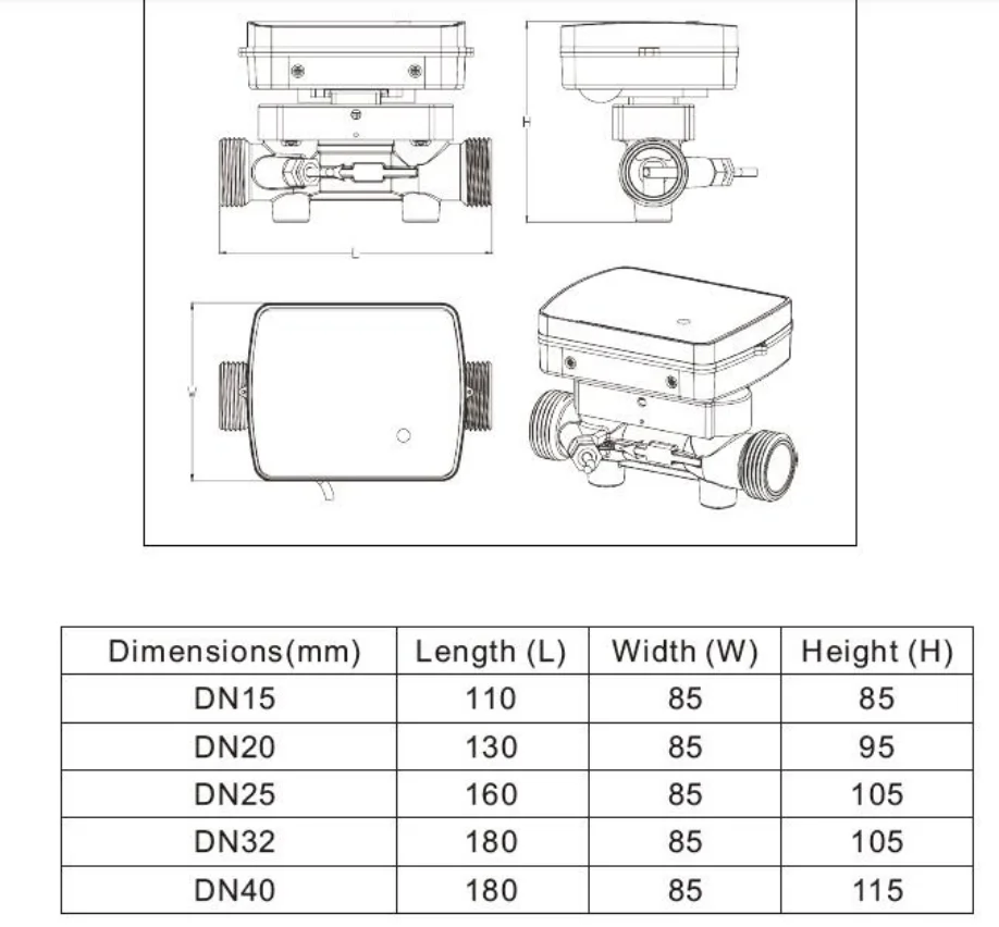 2019 promotion price Heat meter wired mbus impulse LoRa GPRS/GSM NB-Iot wireless ultrasonic heat meter - ANKUX.COM