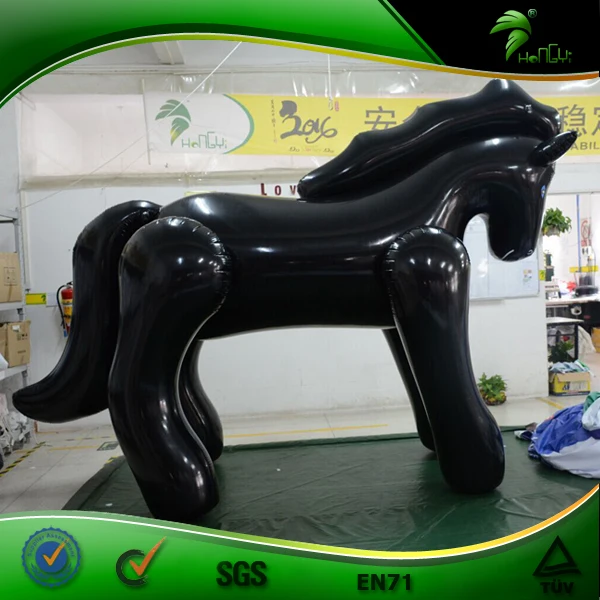 shiny black horse (1)