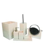 Hot selling product resin bathroom accessories gift set decoration