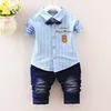 2019 Spring And Autumn Children's Suits Boys And Girls Two-piece Sets