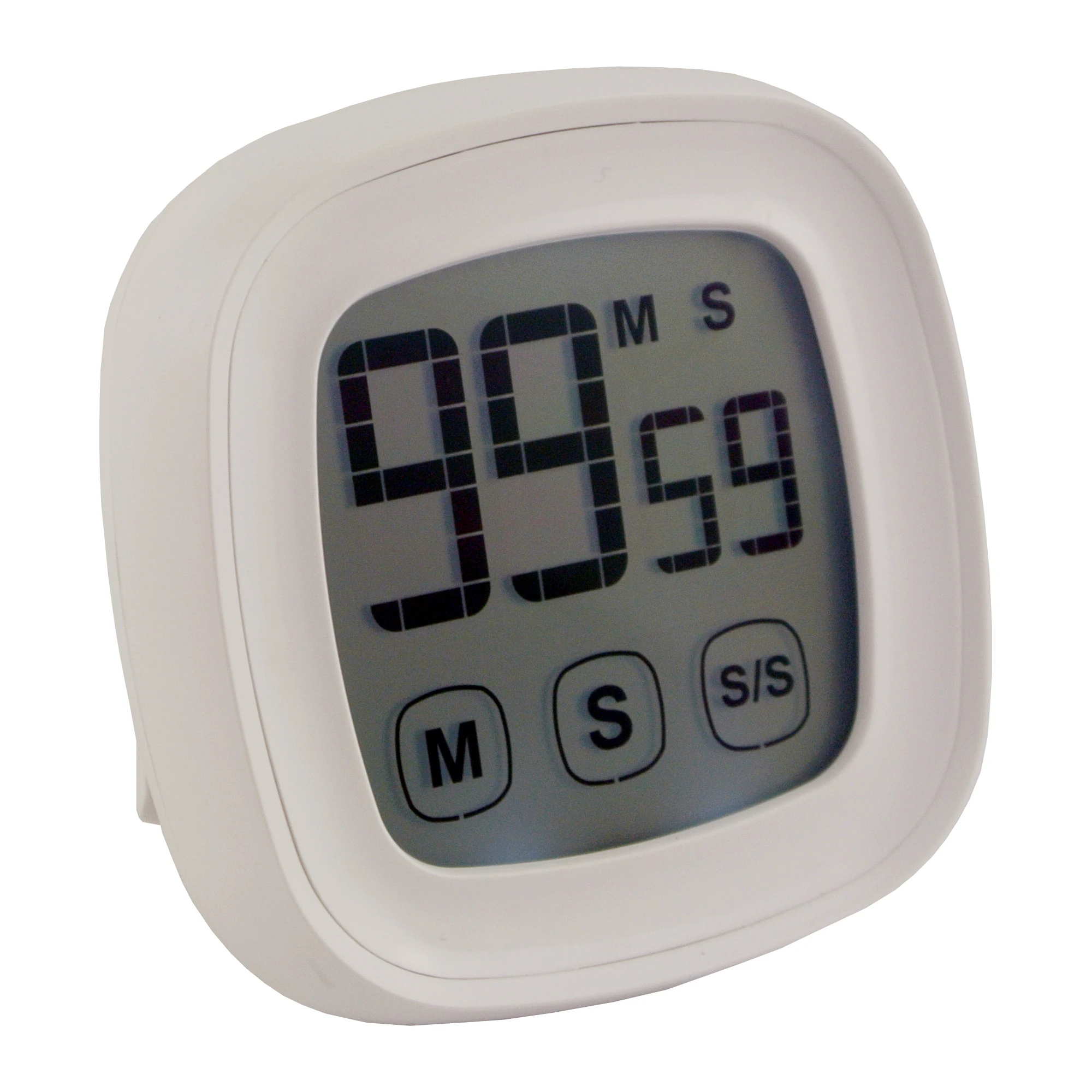Touch Screen White LED backlight 2 Hour Timer with Magnet On Back For Kitchen