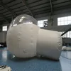 customized 3m inflatable clear or half transparent bubble tent