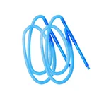 Customized color length one time use plastic cheap 2 washable hookah shisha hose with holder