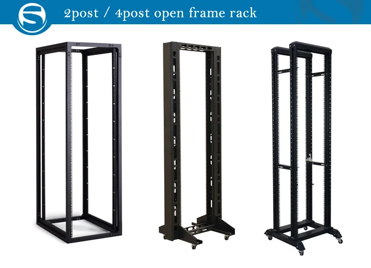 Two Posted Open Frame It Equipment Racks Cabinet Manufacturers