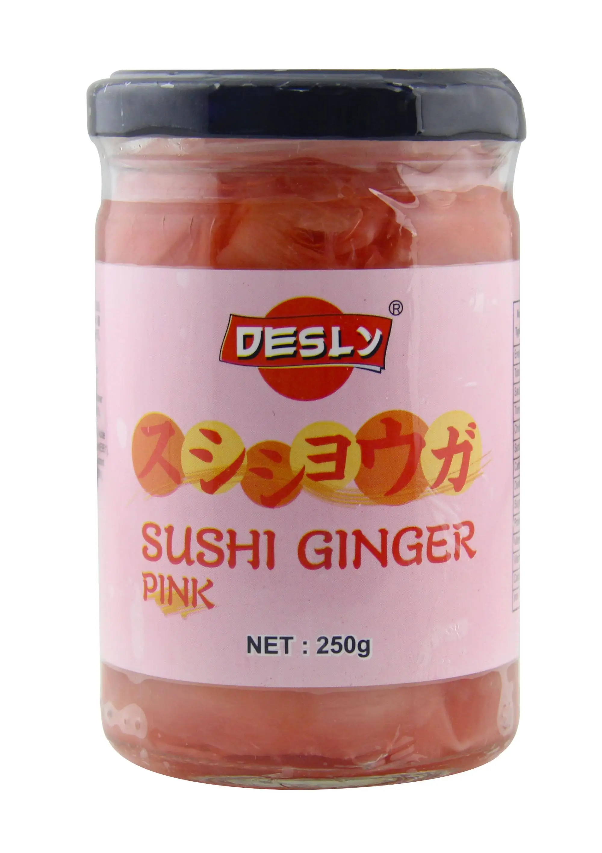 250 g desly pink sushi ginger for cooking yummy recipes from