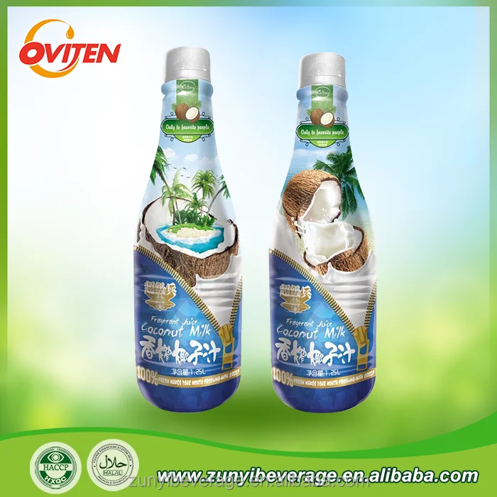 1L Natural Fresh Premium Plastic Bottle Coconut Water